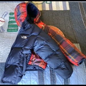 Reversible 3T The North Face winter jacket